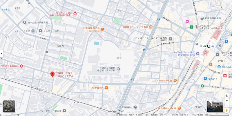 所在地地図